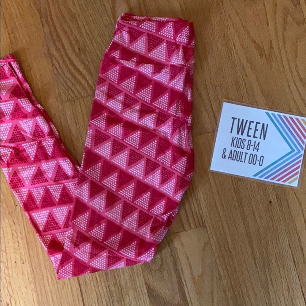 TWEEN KIDS 8-14 LULAROE LEGGINGS NEW NEVER WORN